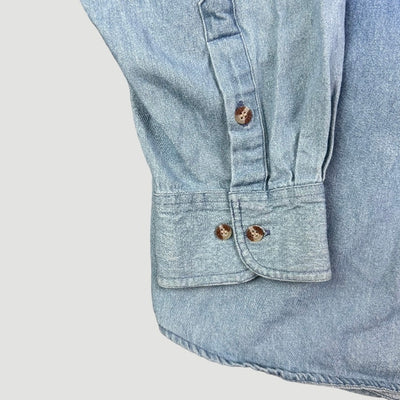 90's Nikon Staff Denim Workshirt