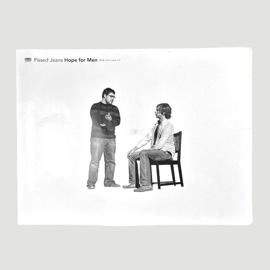2007 Pissed Jeans Hope for Men Promo Poster