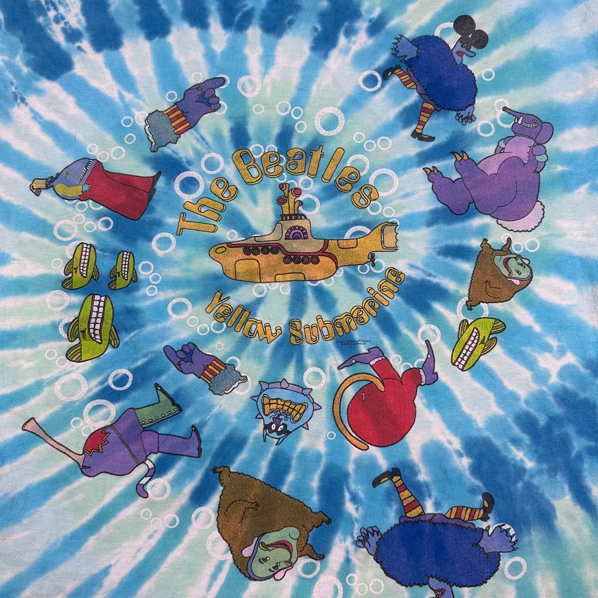 00's The Beatles Yellow Submarine T-Shirt