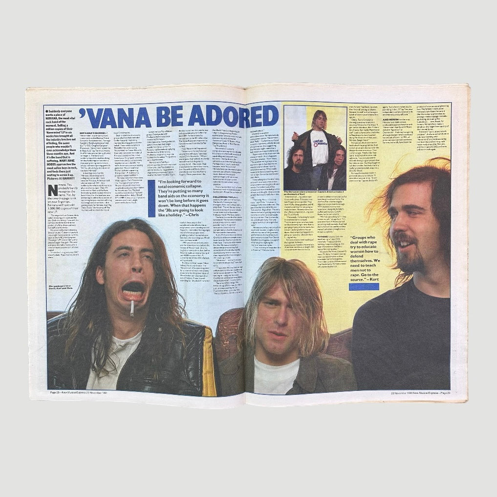1991 NME Nirvana Issue