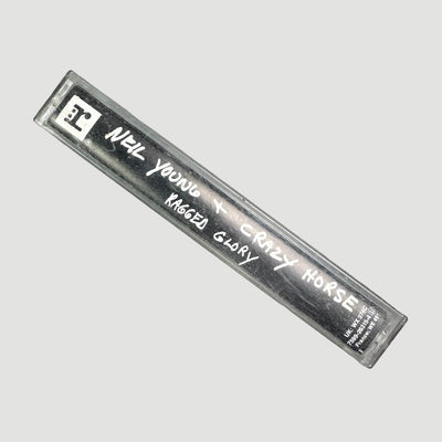 1986 Neil Young & Crazy Horse Ragged Glory Cassette