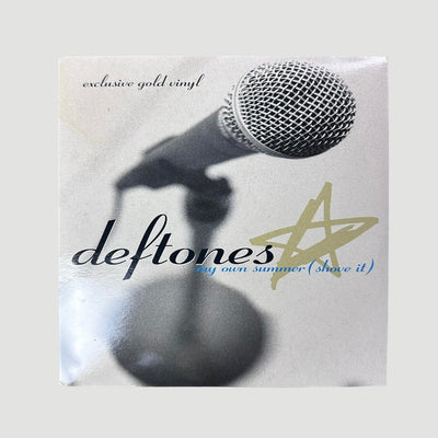 1998 Deftones My Own Summer (Shove It) Gold 7"