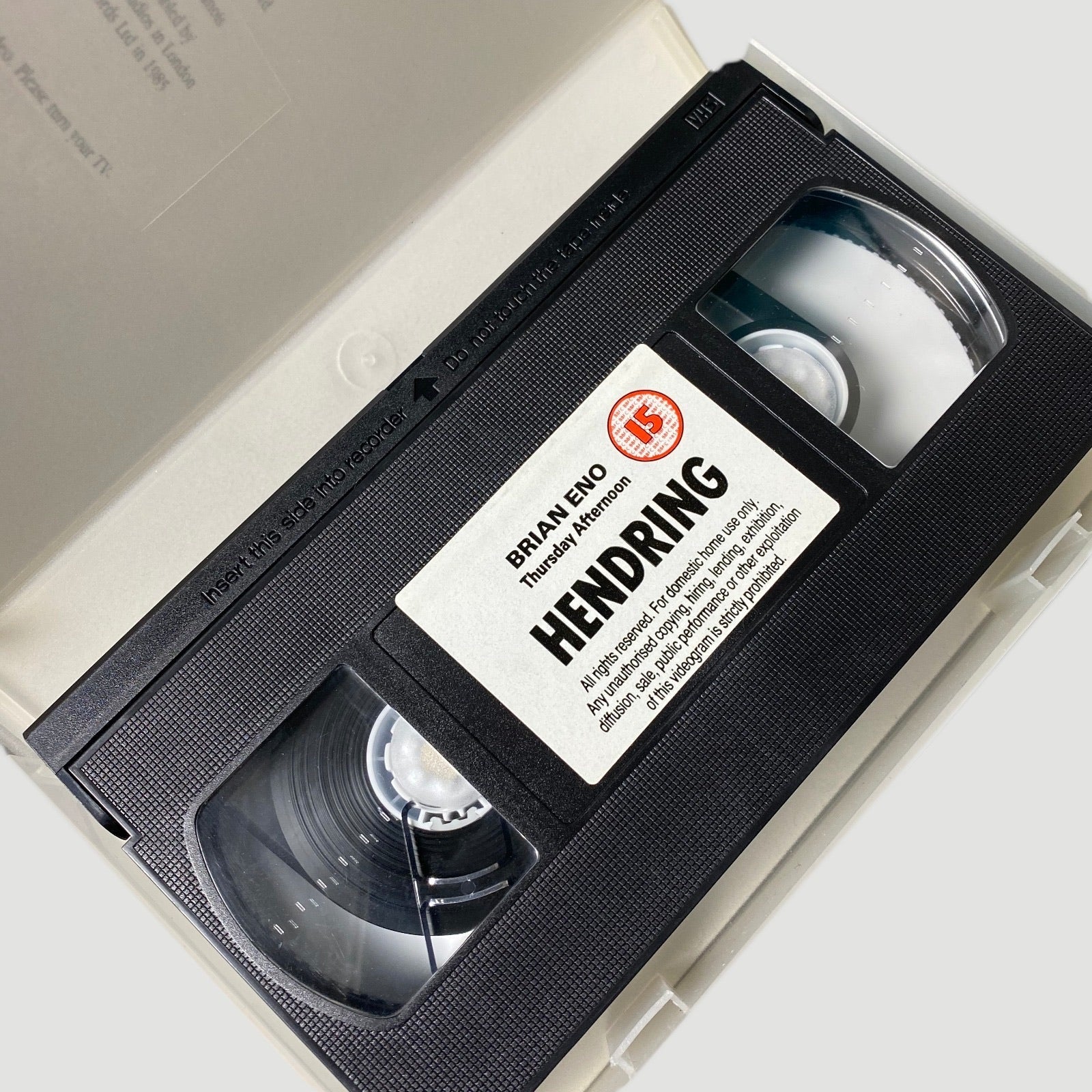 1987 Brian Eno 'Thursday Afternoon' VHS