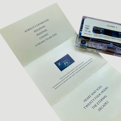 1985 Joy Division 'Closer' UK Cassette