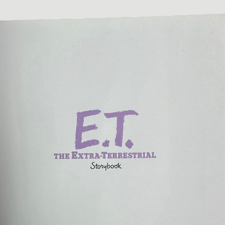 1982 E.T. The Extra Terrestrial Storybook