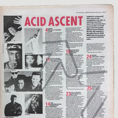 1988 NME Todd Terry Issue