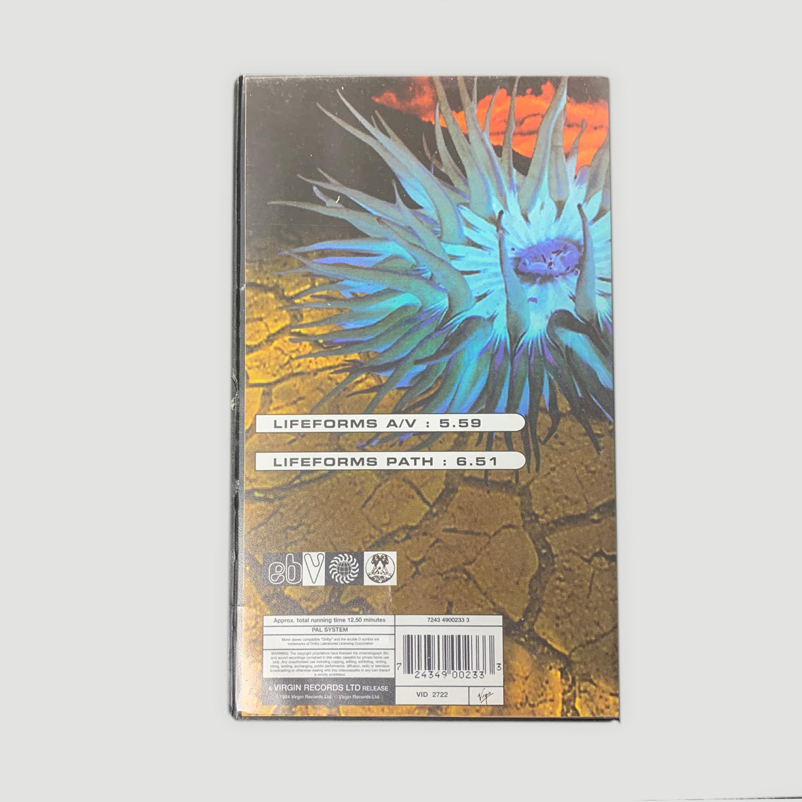 1994 The Future Sound Of London 'Lifeforms' VHS