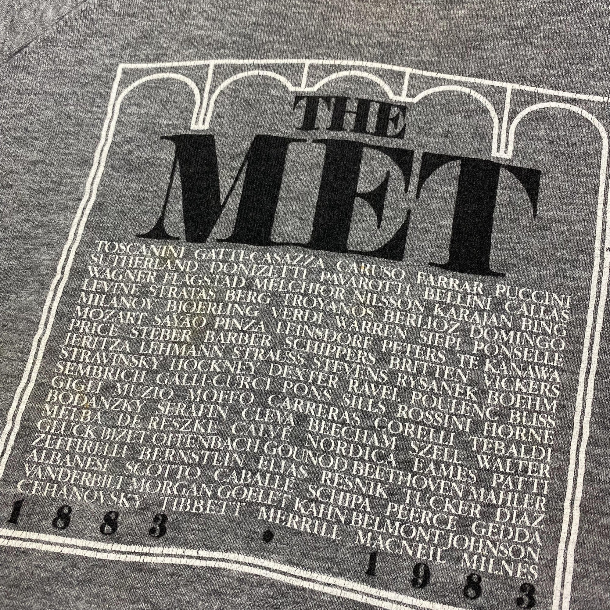 1983 MOMA 'The Met' 1883-1983 Sweatshirt