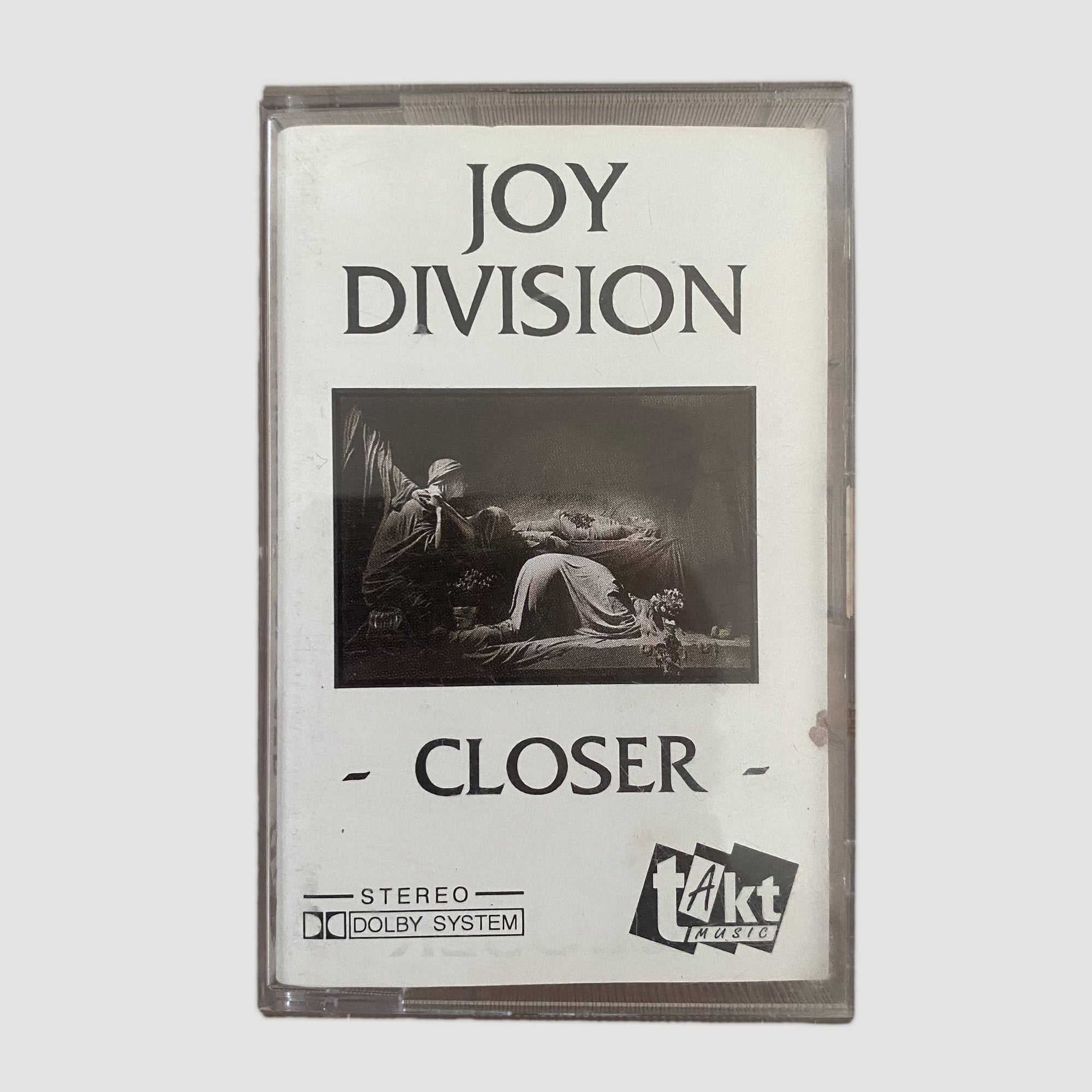 80's Joy Division Closer Russian Bootleg Cassette
