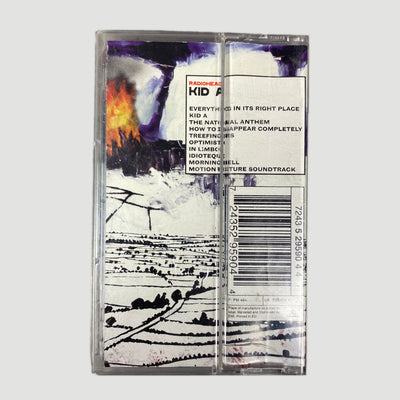 2000 Radiohead KID A UK Cassette