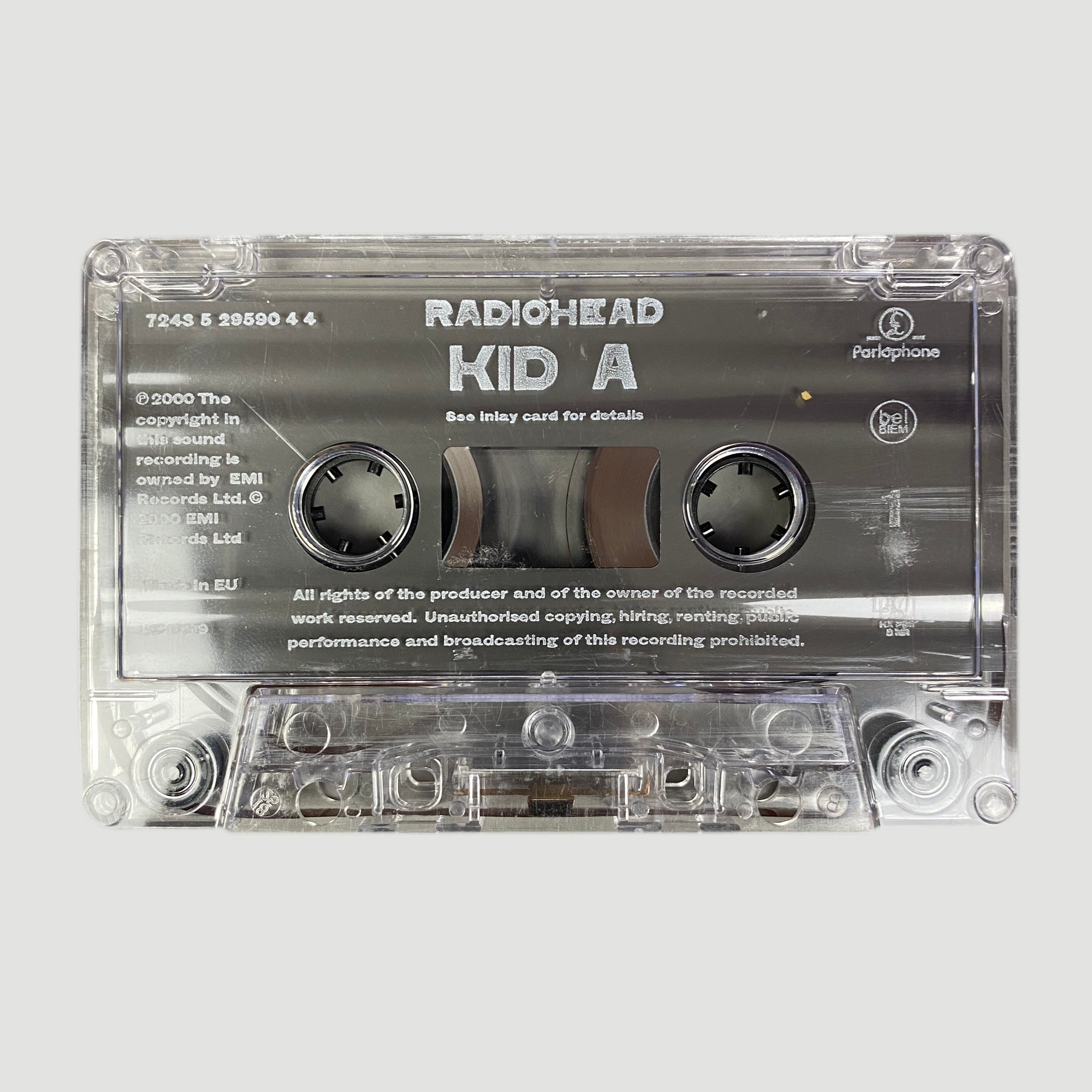 2000 Radiohead KID A UK Cassette