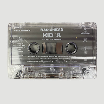 2000 Radiohead KID A UK Cassette