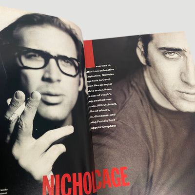 1990 The Face Magazine Wild at Heart Issue