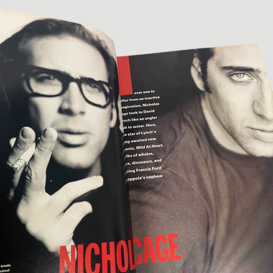 1990 The Face Magazine Wild at Heart Issue