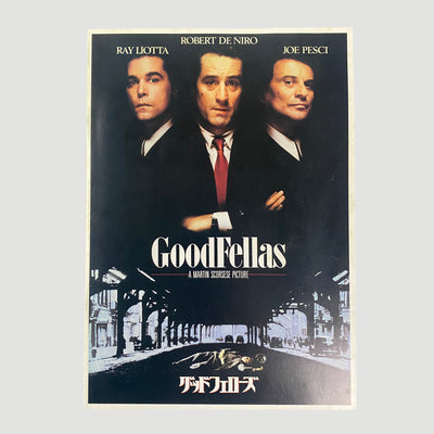 1990 Goodfellas Japanese Release Programme
