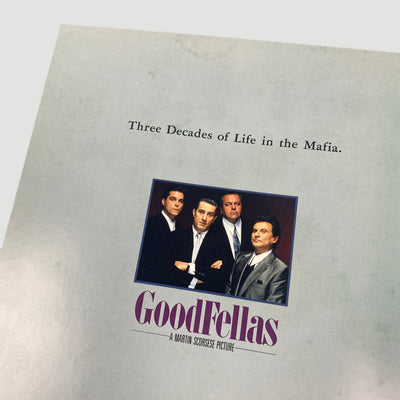 1990 Goodfellas Japanese Release Programme