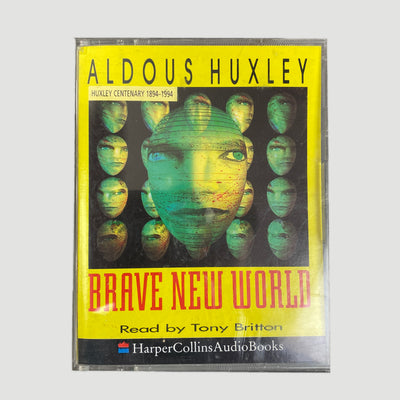 1994 'Brave New World' Aldous Huxley AudioBook Cassette