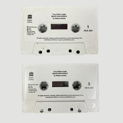 1994 'Brave New World' Aldous Huxley AudioBook Cassette