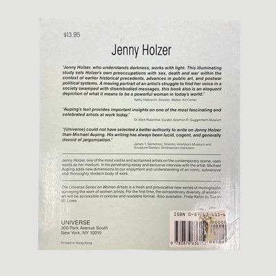 1992 Jenny Holzer Universe Series