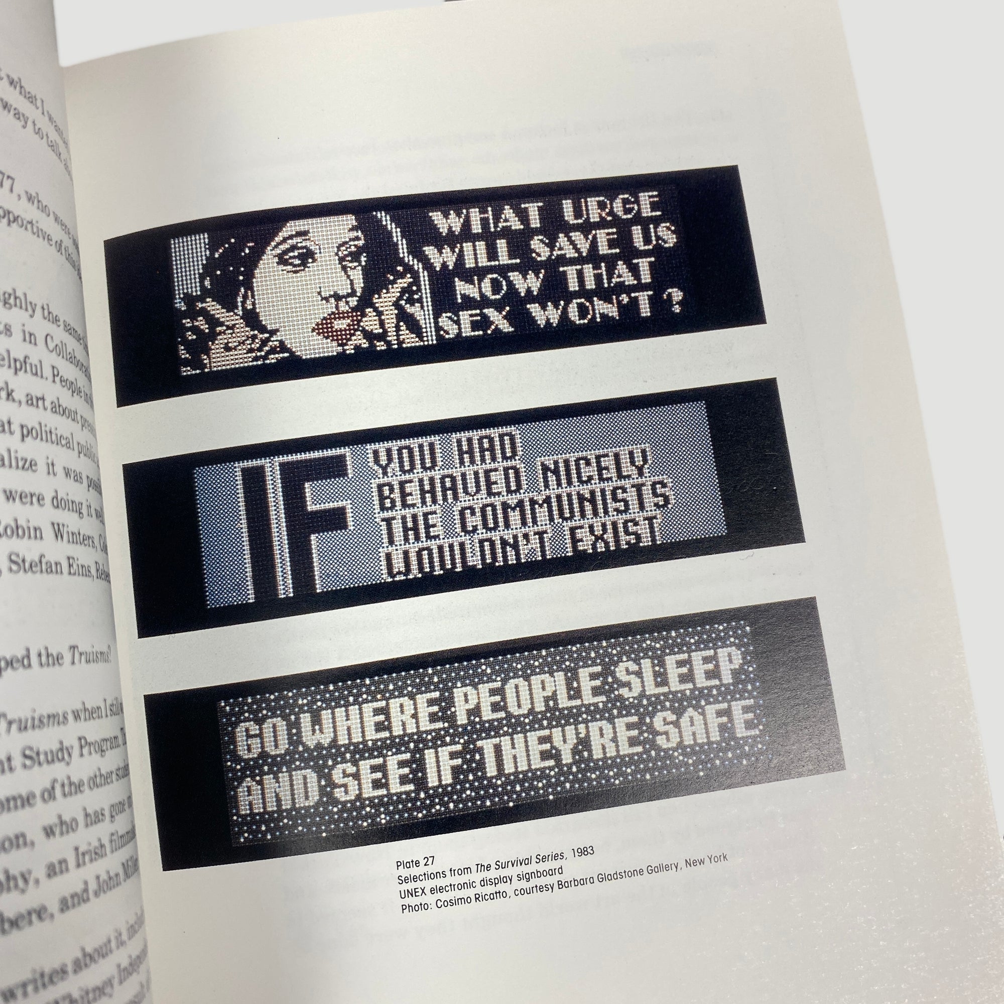 1992 Jenny Holzer Universe Series