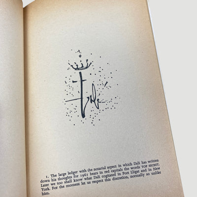 1970's Salvador Dali Diary of a Genius: An Autobiography