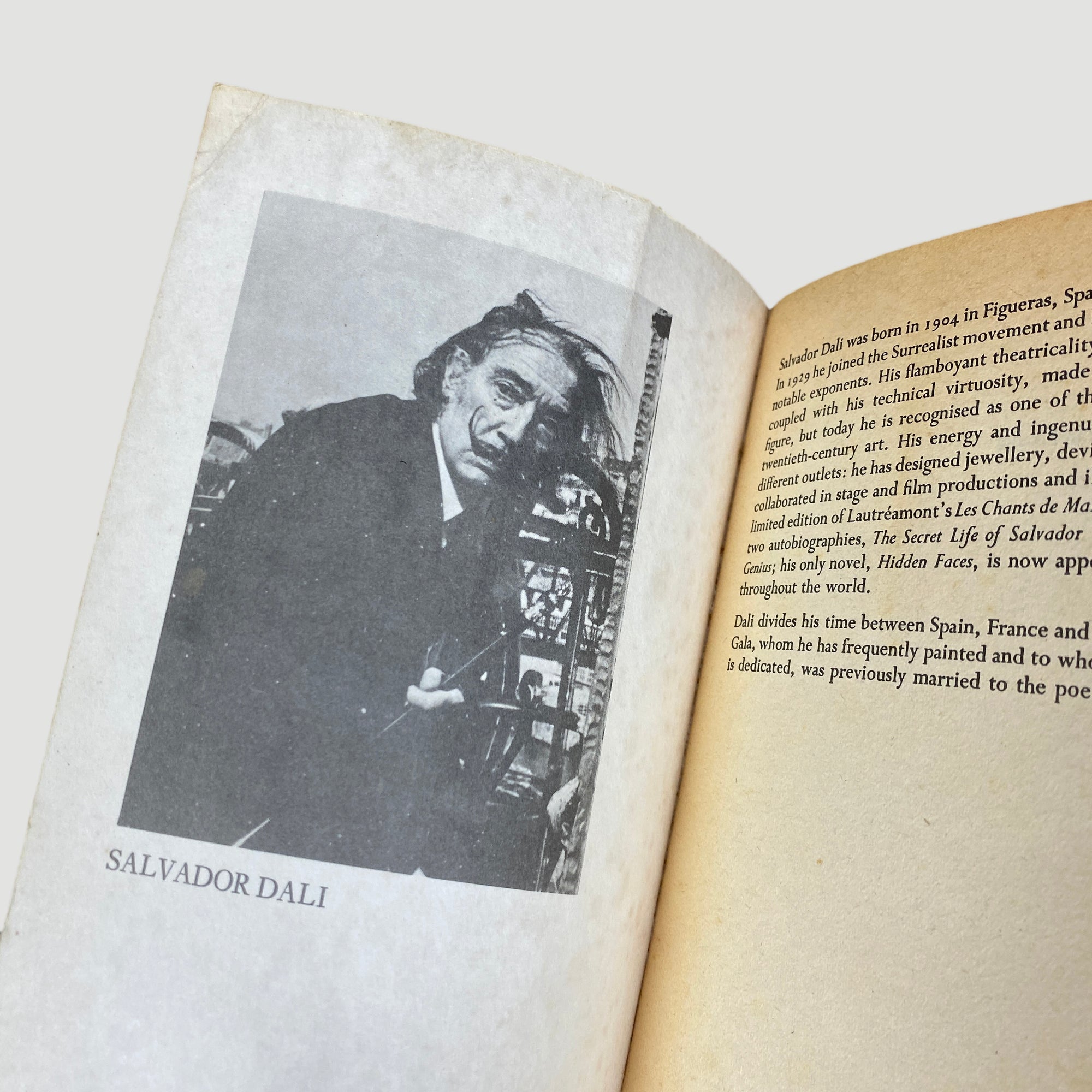 1970's Salvador Dali Diary of a Genius: An Autobiography