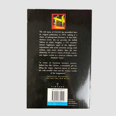 1995 JG Ballard 'Crash' Softback