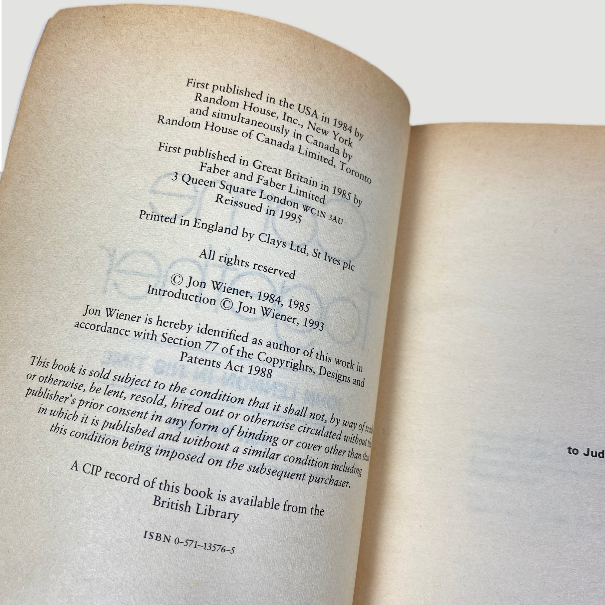 1995 Come Together: John Lennon in His Time Faber