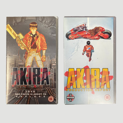 1994 Akira VHS Double Set (OG Feature + Production Report)
