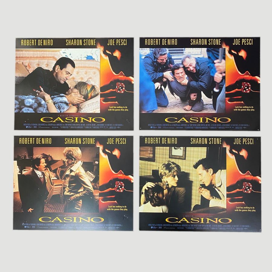 1995 Casino Lobby Card 4 Print Set