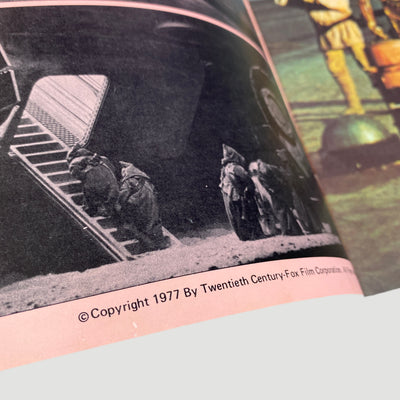 1977 Star Wars Cinema Release Booklet