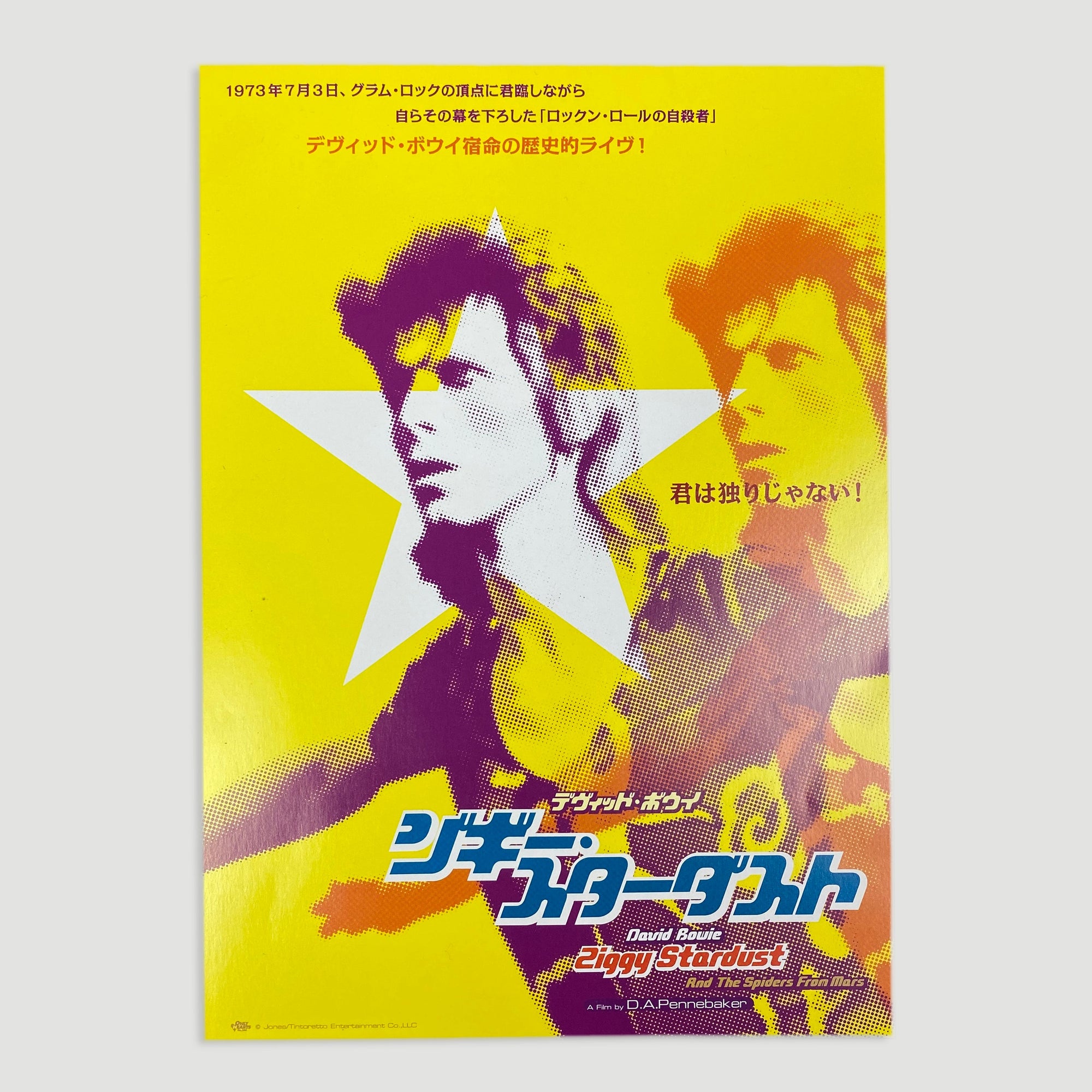 00's Ziggy Stardust & The Spiders From Mars B5 Poster