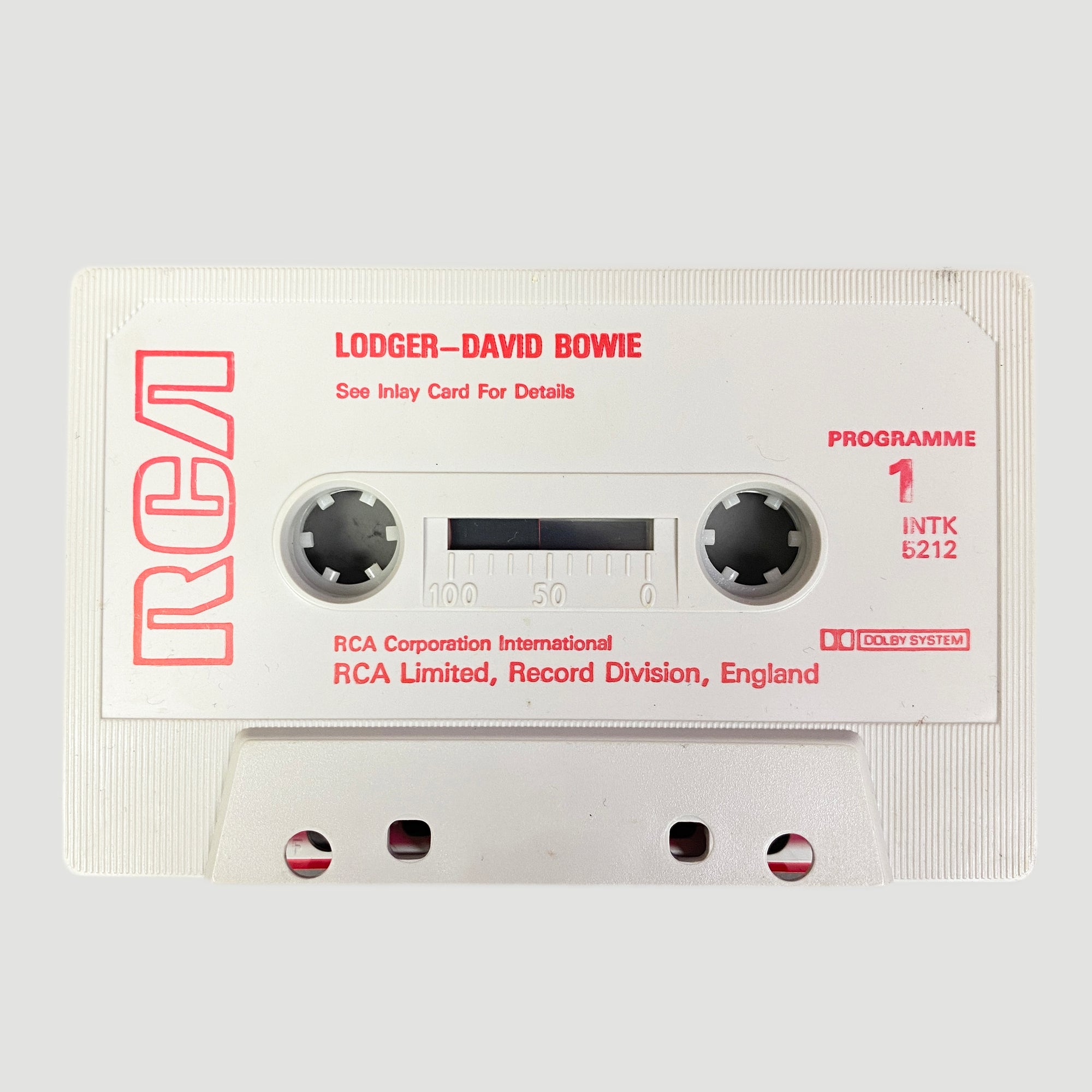 David Bowie Berlin Trilogy Cassette Set