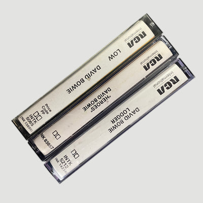 David Bowie Berlin Trilogy Cassette Set