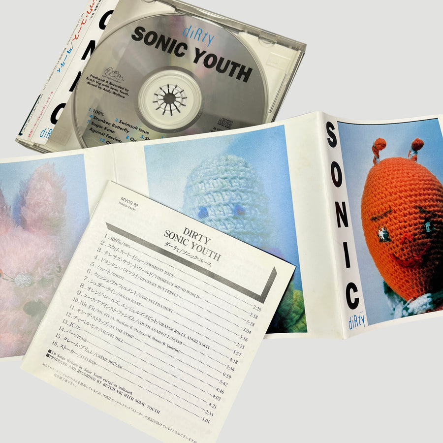 1992 Sonic Youth Dirty Japanese CD