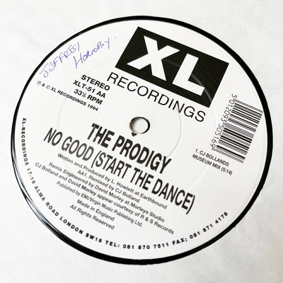 1994 The Prodigy No Good...Start the Dance 12" Single