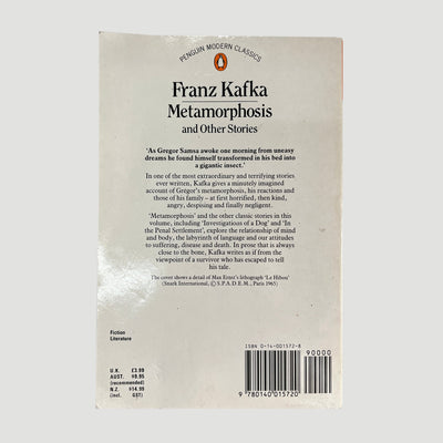 1988 Franz Kafka 'Metamorphosis' Penguin Classic