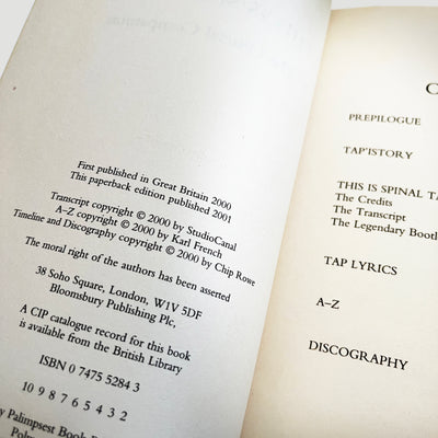 2001 This is Spinal Tap The Official Companion