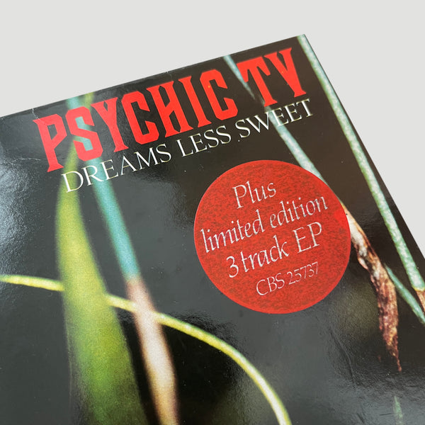 Psychic TV Dreams Less Sweet LP UK初回EP付 Unified Goods