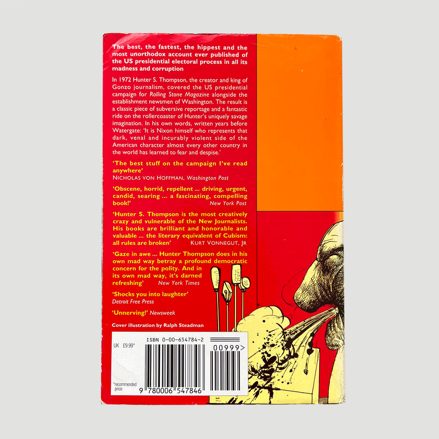 90's Fear and Loathing: On the Campaign Trail ‘72 Book