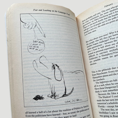90's Fear and Loathing: On the Campaign Trail ‘72 Book