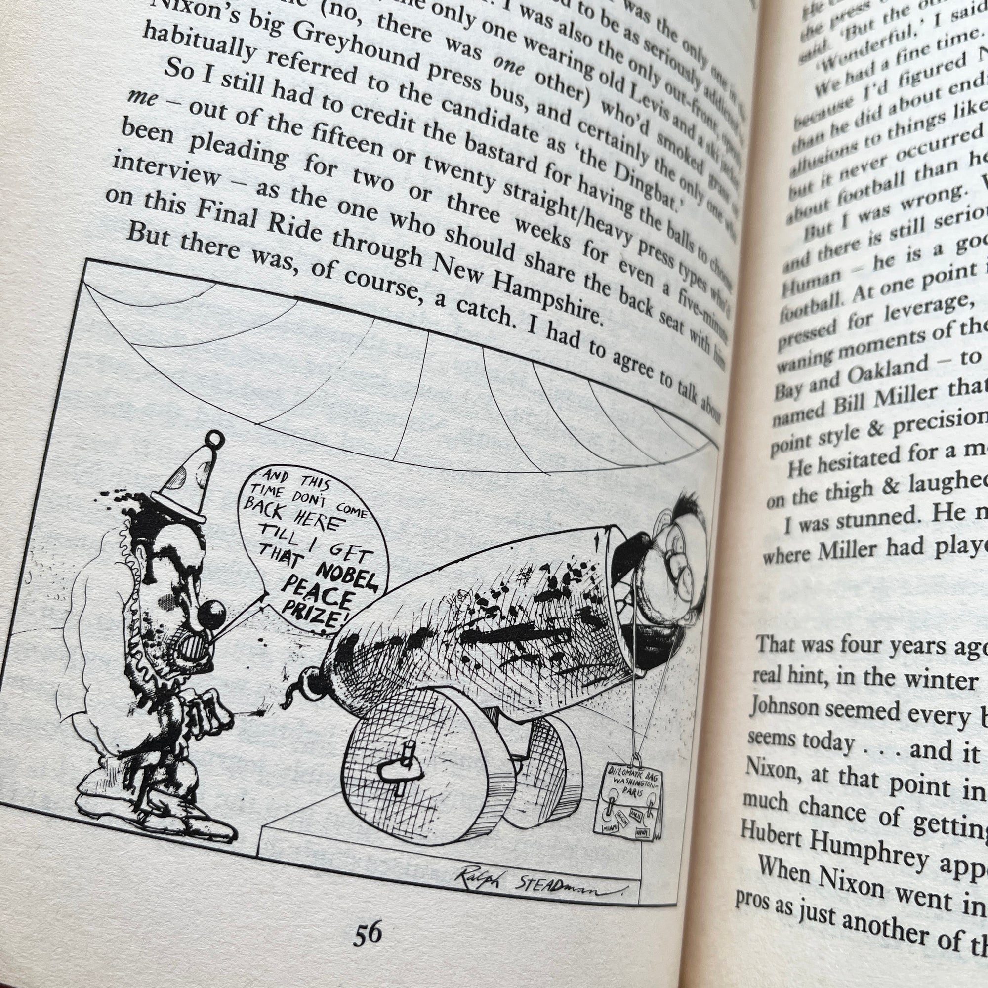 90's Fear and Loathing: On the Campaign Trail ‘72 Book