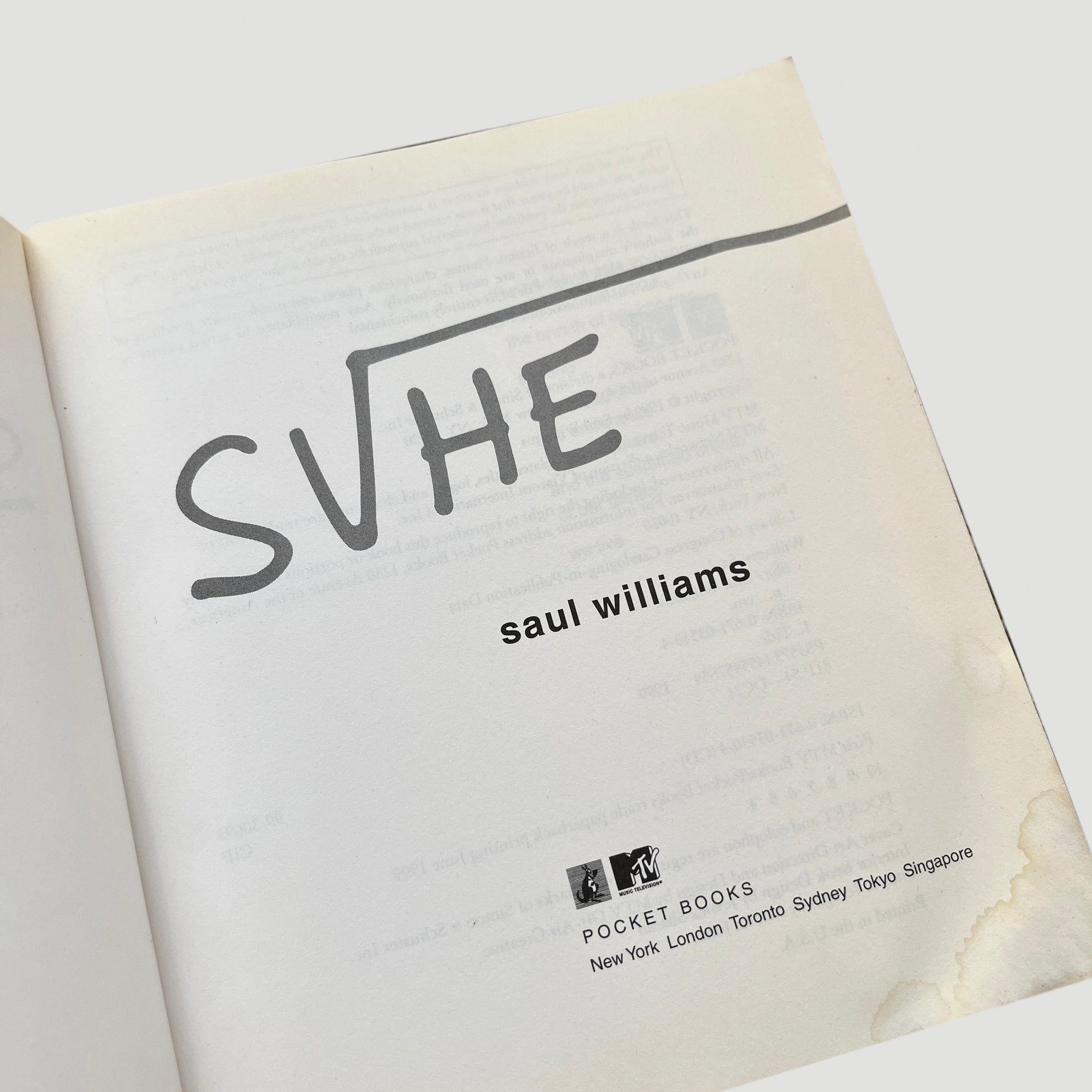 1999 Saul Williams SHE