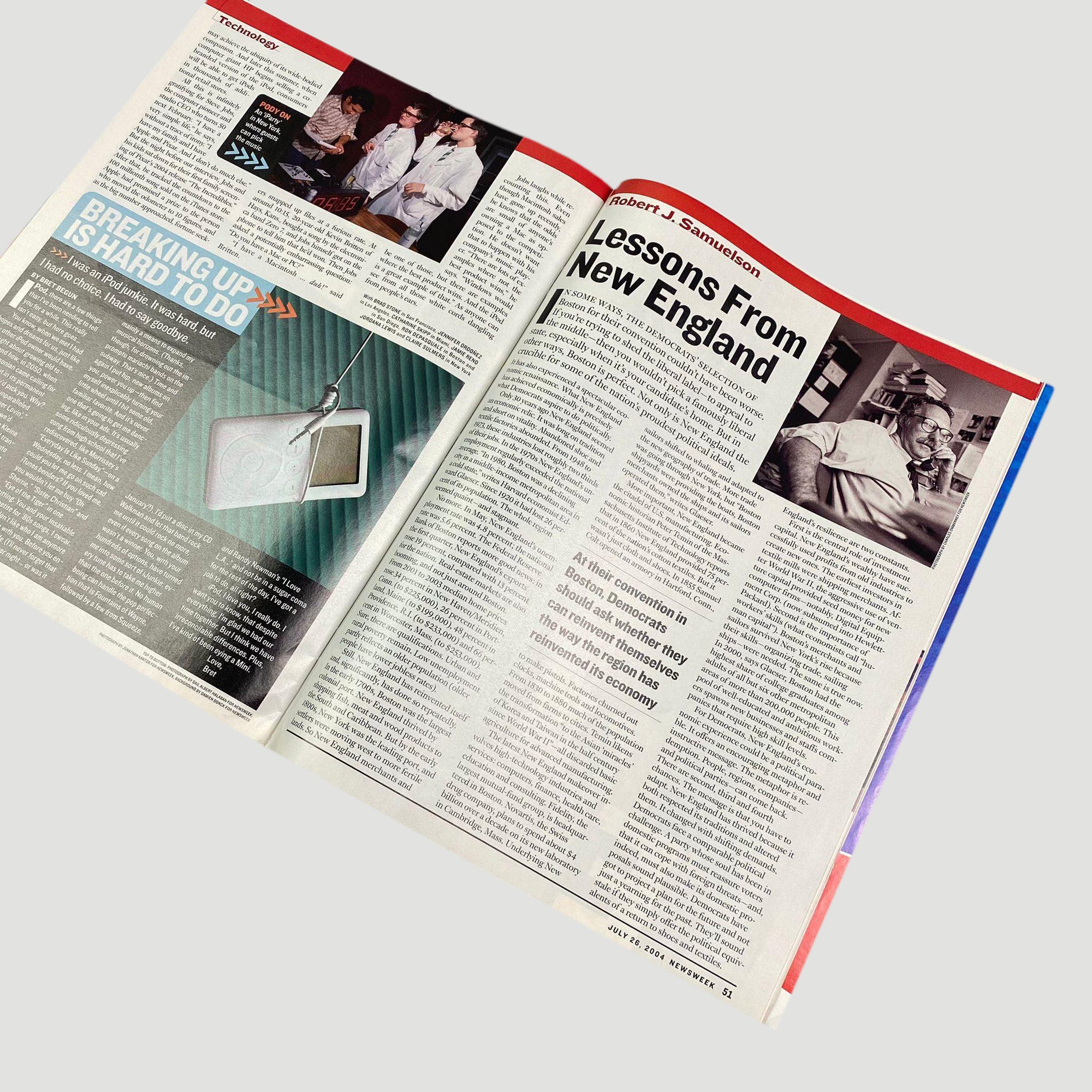 2001 Newsweek Steve Jobs iPod Issue