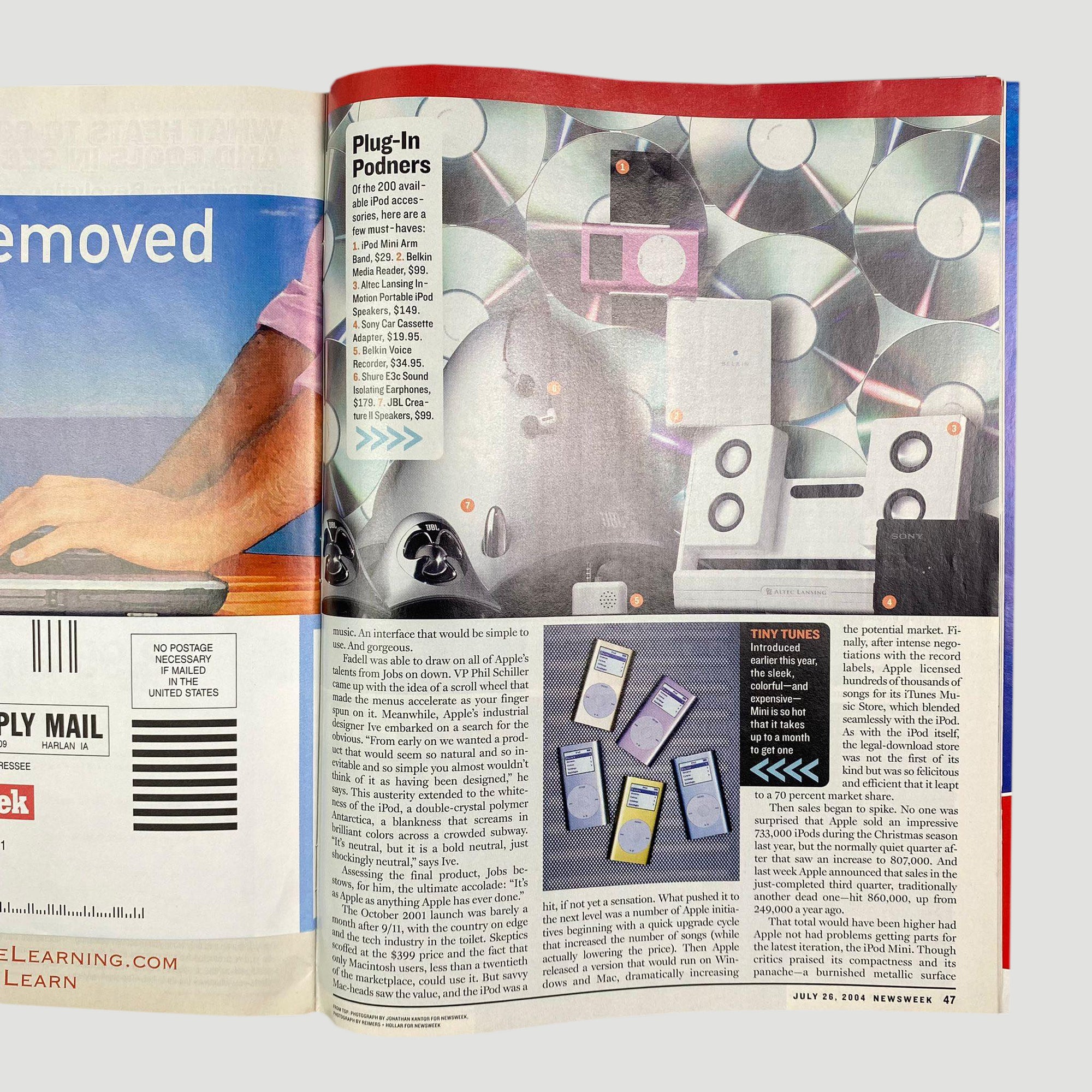 2001 Newsweek Steve Jobs iPod Issue