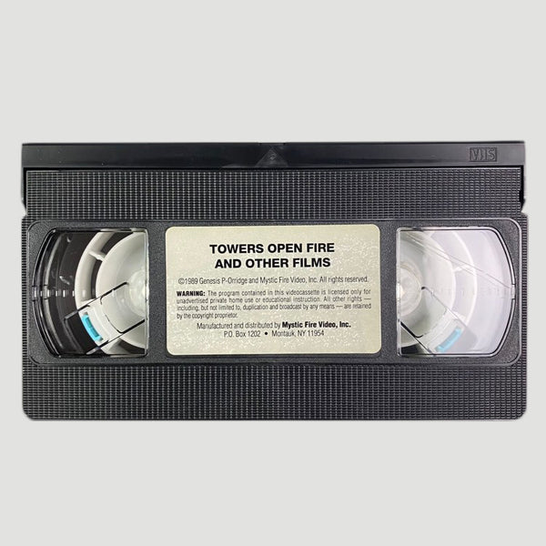 その他 Towers Open Fire: William Burroughs [VHS] Towers Open Fire: William Burroughs [VHS] 【公式通販】