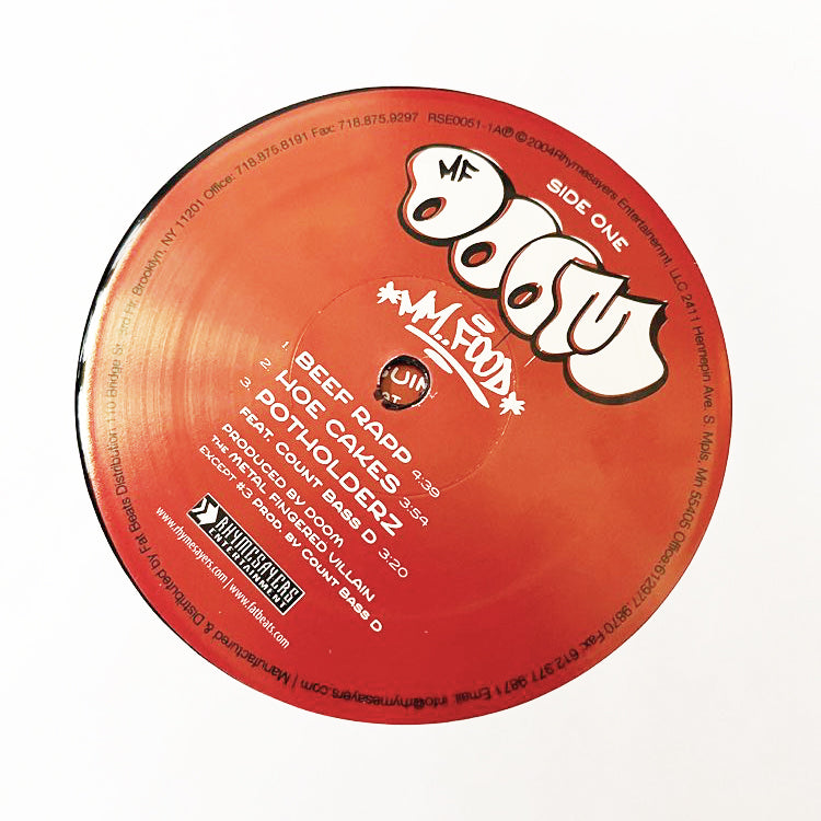 2004 MF DOOM mm..food 1st Press Vinyl