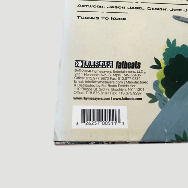 2004 MF DOOM mm..food 1st Press Vinyl