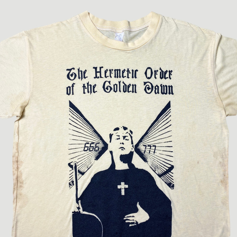 80's Alistair Crowley Golden Dawn T-Shirt