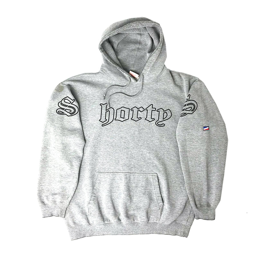 90's Shorty's Skateboards 'S' Sleeve Hoodie